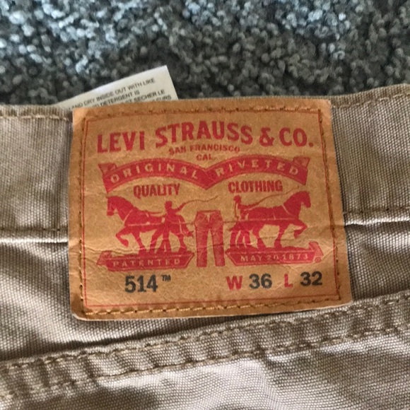 Levi 514 Khaki Canvas - Picture 3 of 5